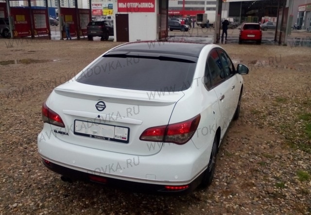 Спойлер лип Nissan Almera G11 G15